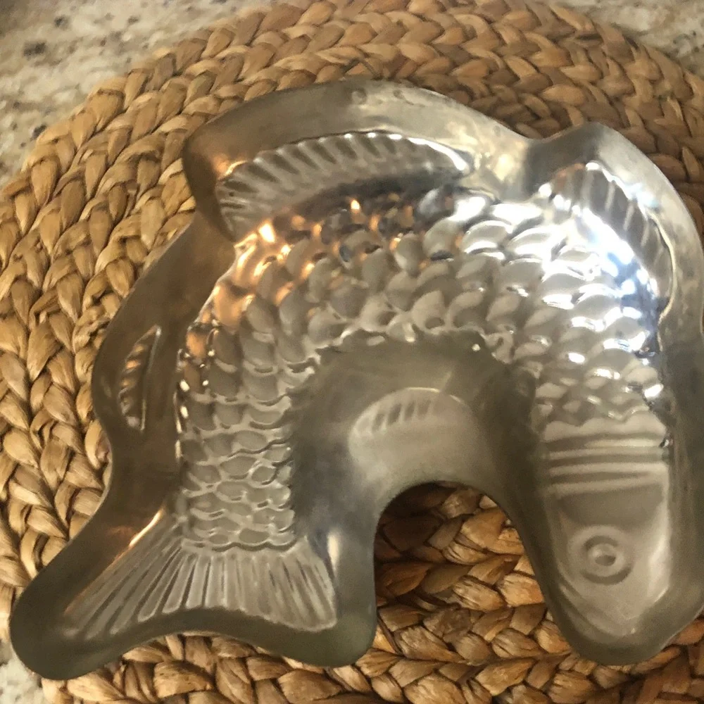 Solid Copper Fish Decorative Mold - Home Accents